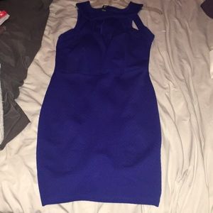 Blue dress